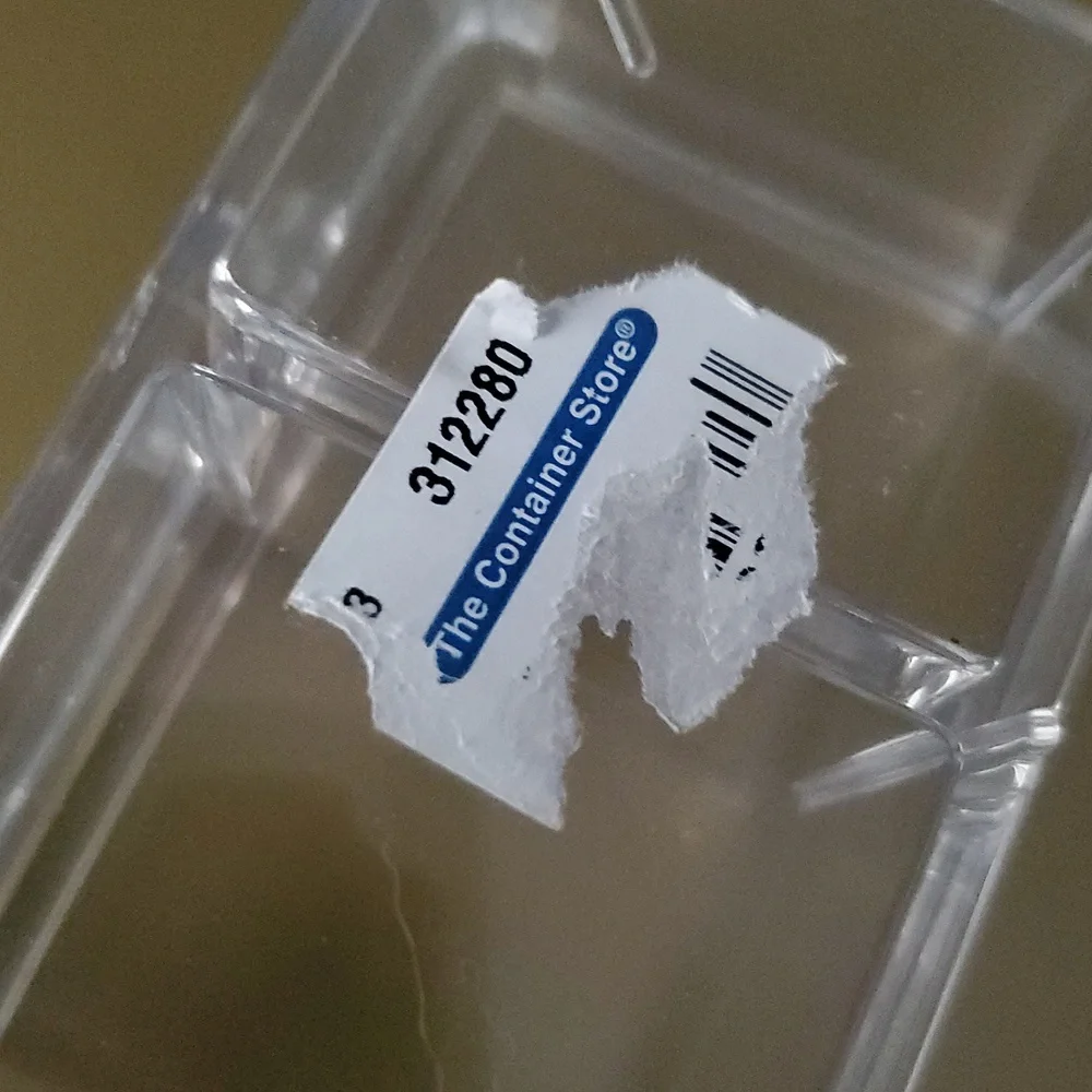 The Container Store Clear 7-Part 10 1/2